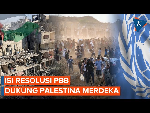 Isi Resolusi PBB, Sepakati Palestina Merdeka