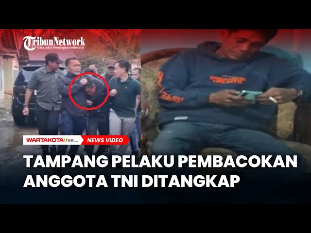 Tampang Pelaku Pembacokan Anggota TNI Ditangkap di Rumah Kosong Bersama Kekasihnya