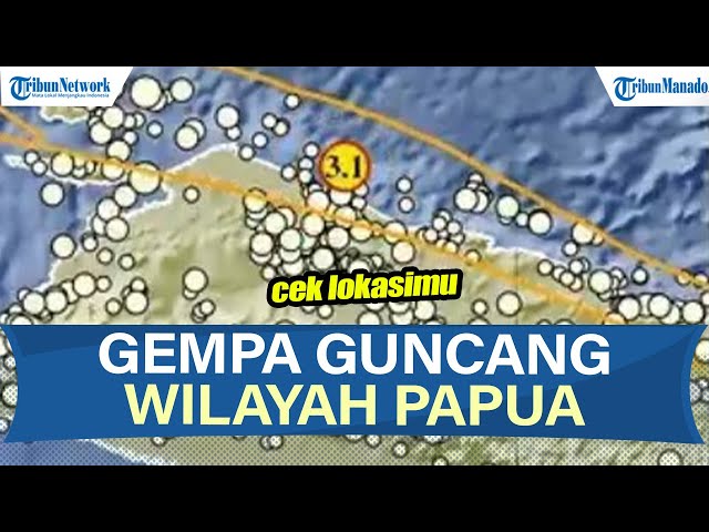 Laut Papua Diguncang Gempa Hari Ini Selasa 16 September 2025, Info BMKG Berpusat di Sarmi