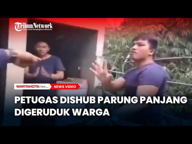 Gara gara Truk Tambang, Petugas Dishub Parung Panjang Digeruduk Warga Saat Jam Istirahat