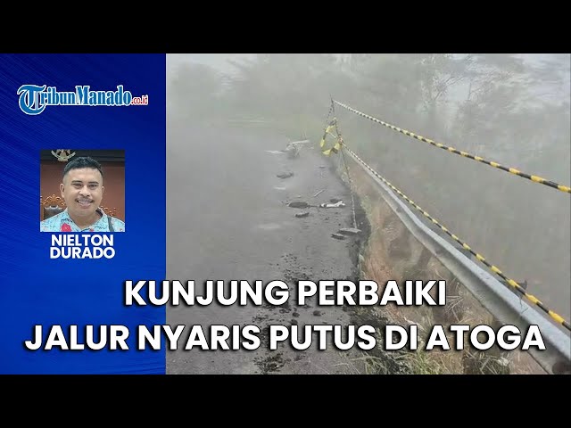 Hingga September 2025, Pemkab Boltim tak Kunjung Perbaiki Jalur Nyaris Putus di Atoga
