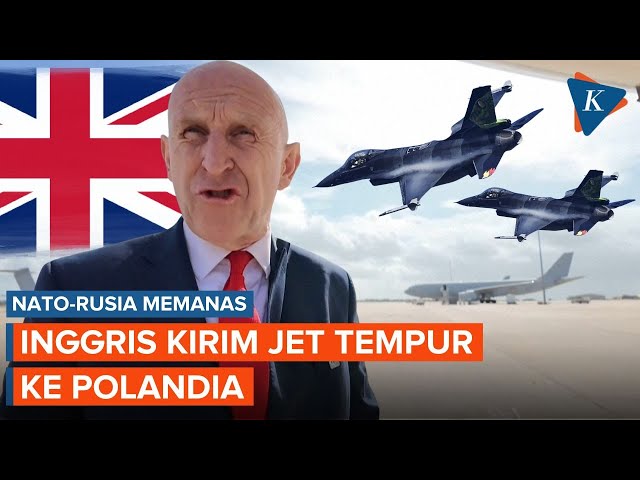 NATO-Rusia Memanas, Inggris Kerahkan Jet Tempur ke Polandia