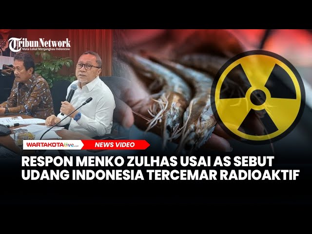 AS Sebut Udang Indonesia Tercemar Radioaktif, Ini Kata Menko Pangan Zulkifli Hasan