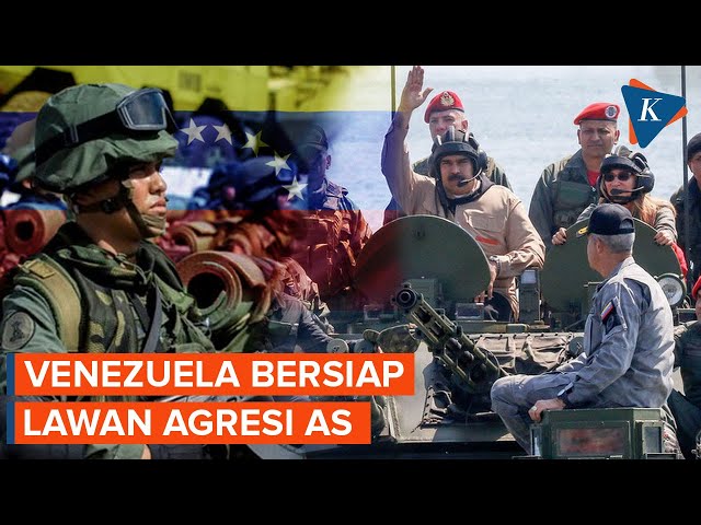 Siap Lawan Agresi AS! Venezuela Latihan Militer Besar-besaran