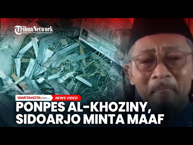 Ponpes Al-Khoziny Sidoarjo Mohon Maaf, Janji Berbenah Usai Musala Ambruk