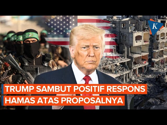Trump Sambut Baik Respons Hamas terhadap Proposal Perdamaiannya