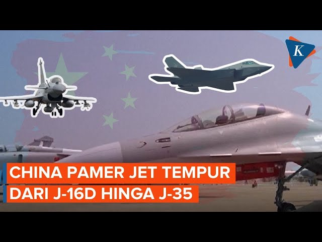 China Pamer Kemajuan Jet Tempur, dari J-10C hingga Jet Siluman J-35