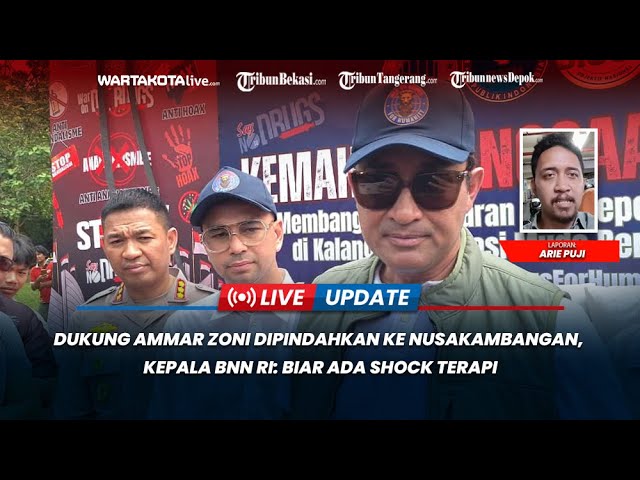 Dukung Ammar Zoni Dipindahkan ke Nusakambangan, Kepala BNN: Biar Ada Shock Terapi