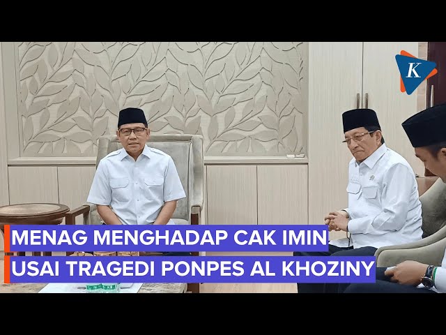 Menag dan Cak Imin Bahas Ponpes Tak Penuhi Standar Usai Tragedi Mushala Al Khoziny