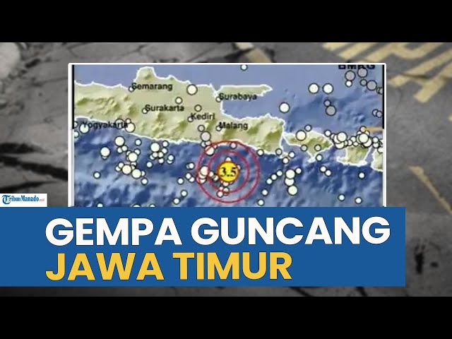 Guncangan Gempa Melanda Wilayah Jawa Timur Siang Ini Senin 6 Oktober 2025