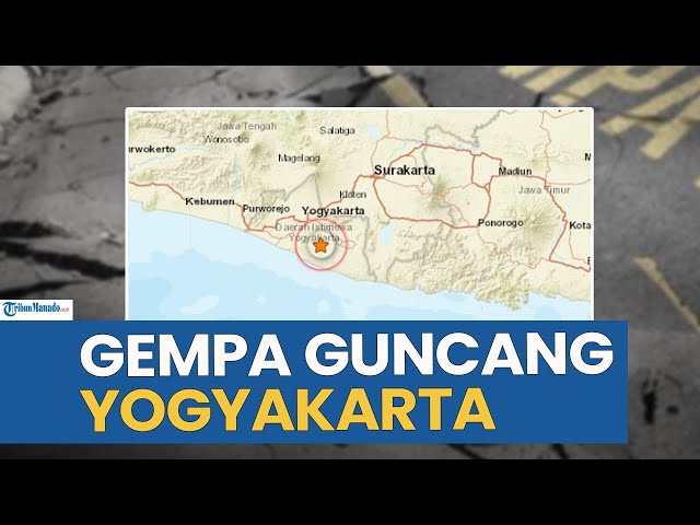 Guncangan Gempa Melanda Wilayah Yogyakarta Hari Ini Minggu 5 Oktober 2025