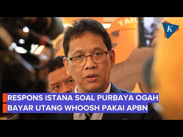 Tanggapan Istana soal Purbaya Ogah Bayar Utang Whoosh Pakai APBN