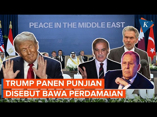 Trump Panen Pujian, Dianggap Bawa Perdamaian Gaza