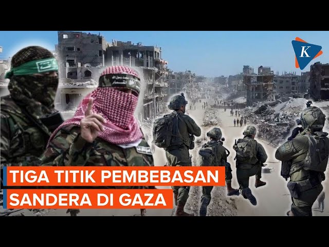 Momen yang Dinanti, Tiga Lokasi di Gaza Jadi Titik Awal Pembebasan Sandera