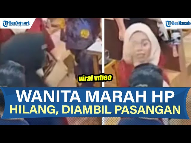 VIRAL! Wanita Marah di Restoran Karena Ponsel Hilang, Ternyata Diambil Pasangannya Sendiri