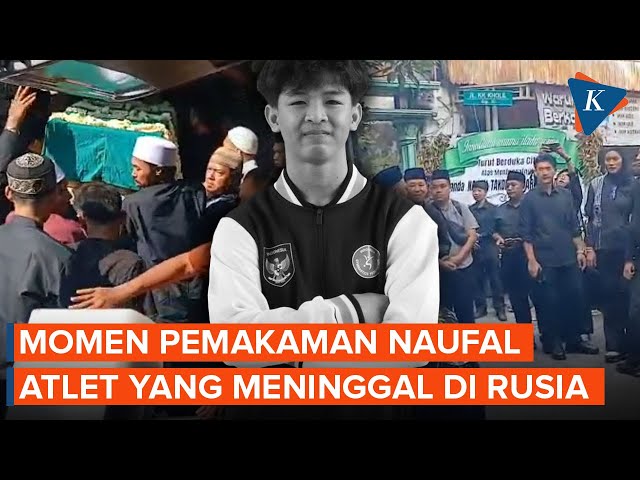 Momen Haru Pemakaman Naufal, Atlet Gimnastik yang Meninggal di Rusia