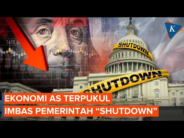 Ekonomi AS Mulai Terpukul Imbas Pemerintah “Shutdown”