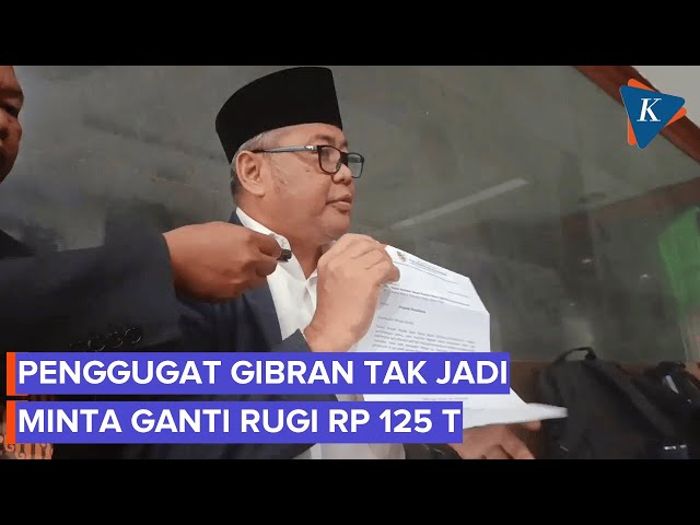 Penggugat Gibran Tak Jadi Minta Ganti Rugi Rp 125 Triliun untuk Damai