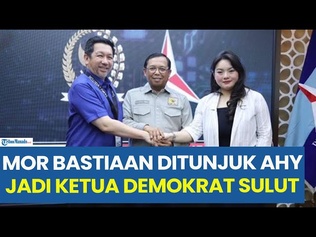 Mor is Back, Ditunjuk AHY Jadi Ketua Demokrat Sulut
