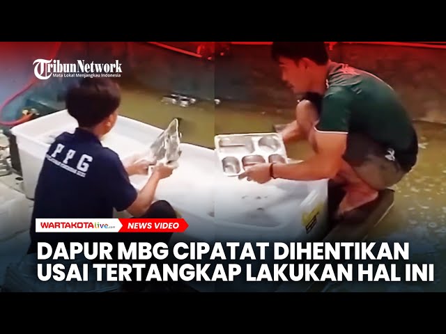 Dapur MBG Cipatat Dihentikan Usai Tertangkap Lakukan Hal Ini