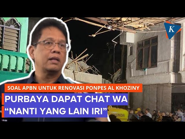 Soal APBN untuk Ponpes Al Khoziny, Purbaya: Ada yang Kirim WhatsApp “Nanti yang Lain Iri”