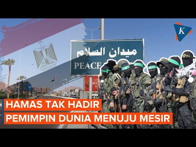 Hamas Absen dari Perjanjian Damai Gaza, Mesir Tetap Siap Gelar KTT