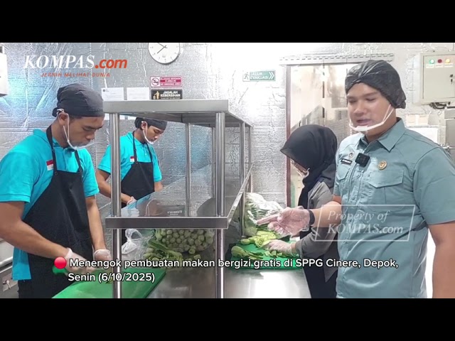 Melihat Dapur MBG Favorit Pelajar di Depok, Pengawasan Super Ketat