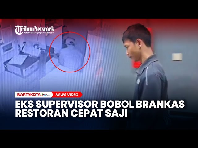 Eks Supervisor Bobol Brankas Restoran Cepat Saji di Stasiun Whoosh Halim Jaktim