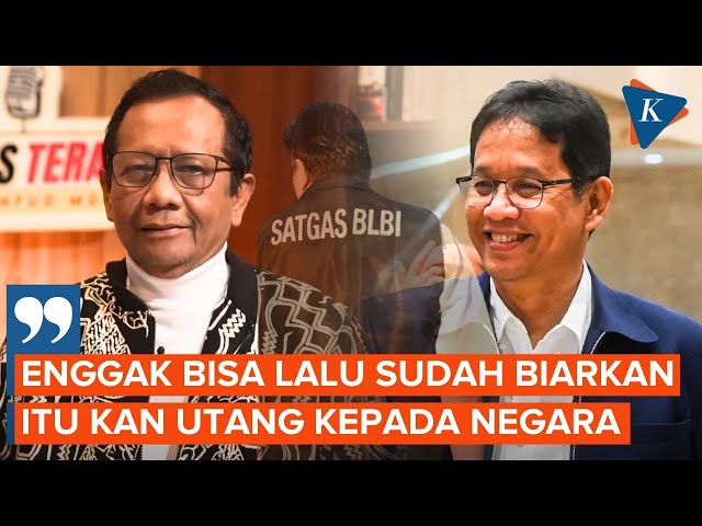 [FULL] Mahfud Singgung Potensi Rp 95 Triliun Lenyap jika Purbaya Stop Tagih Utang BLBI