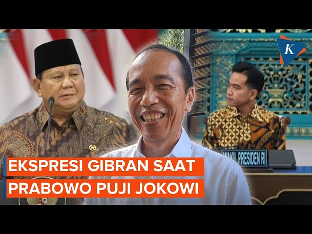 Ekspresi Gibran Disorot Saat Prabowo Puji Jokowi “Pengendali” Inflasi Berpengalaman