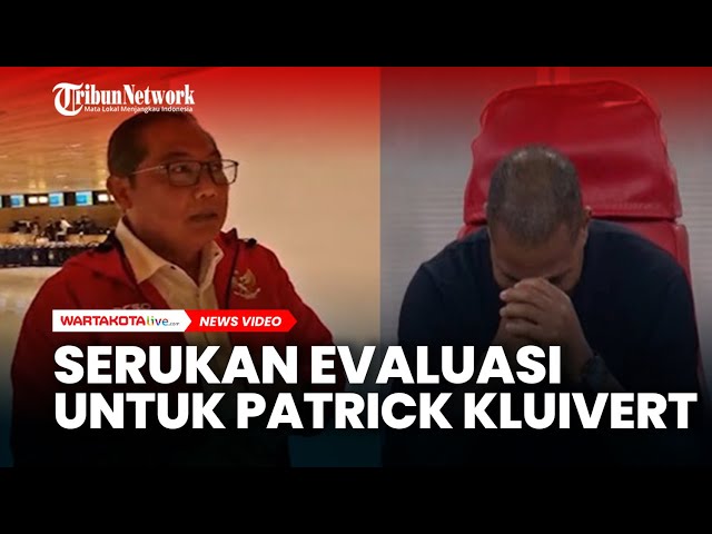 Sumardji Serukan Evaluasi untuk Patrick Kluivert