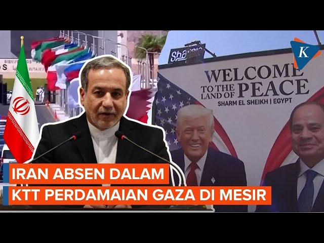 Dihadiri Trump, Iran Ogah Ikut KTT Perdamaian Gaza di Mesir