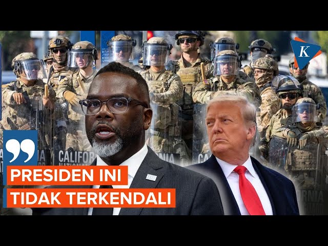 Trump Kirim Garda Nasional ke Chicago, Wali Kota: Presiden Ini Tak Terkendali