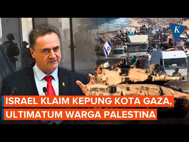 Menhan Israel Sebut IDF Hampir Kepung Kota Gaza, Beri Ultimatum Warga Palestina