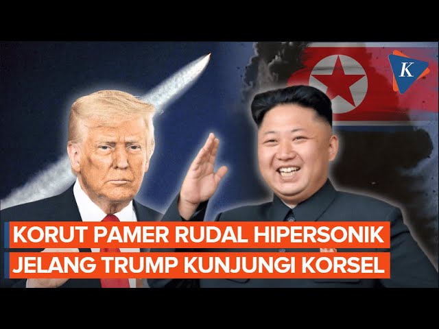 Korut Uji Coba Rudal Hipersonik Jelang Kunjungan Trump ke Korsel