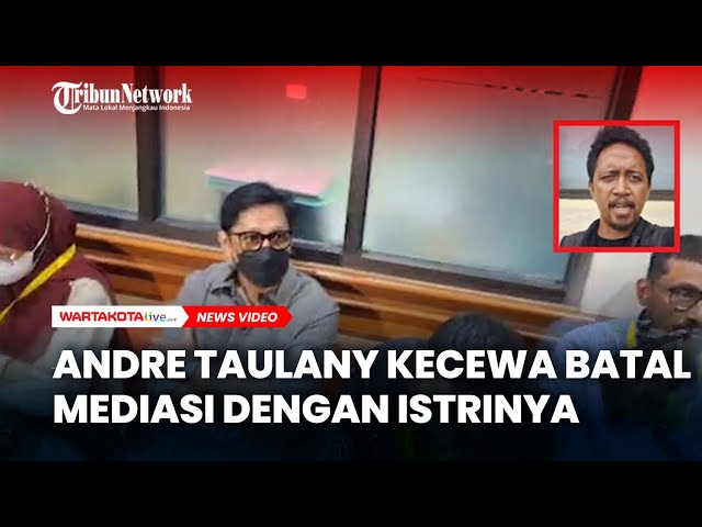 Erin Tak Hadir, Andre Taulany Kecewa Batal Mediasi dengan Istrinya di Pengadilan