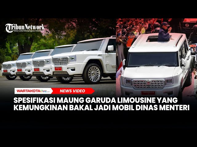 Spesifikasi Maung Garuda Limousine yang Kemungkinan Bakal Jadi Mobil Dinas Menteri