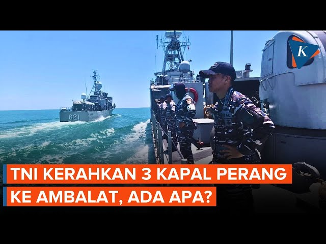 TNI AL Kerahkan Tiga Kapal Perang ke Perairan Ambalat, Ada Apa?