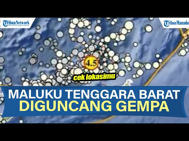 INFO BMKG Gempa Hari Ini Selasa 14 Oktober 2025, Berpusat di Laut Maluku Tenggara Barat