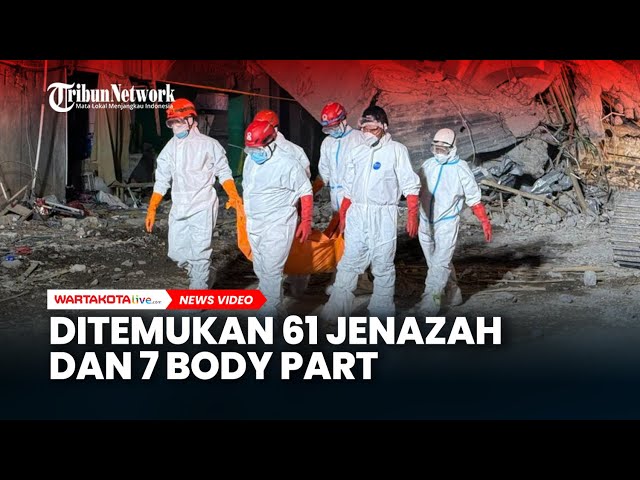 Update Korban Al Khoziny: 61 Korban Meninggal Ditemukan Utuh dan Ada 7 Body Part