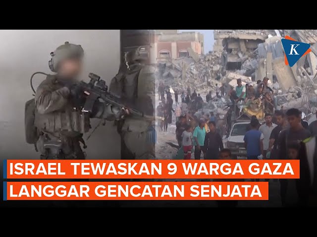 Israel Langgar Gencatan Senjata, Tembak Mati 9 Warga Palestina di Gaza