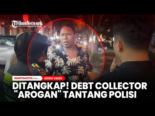 Debt Collector “Arogan” yang Ancam Polisi di Tangerang Selatan Resmi Ditetapkan Tersangka