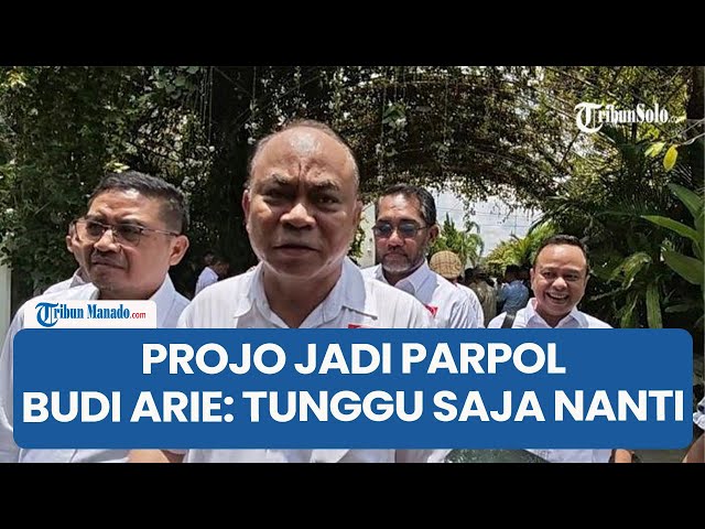 Soal Peluang Projo Jadi Parpol, Budi Arie: Tunggu Saja Nanti