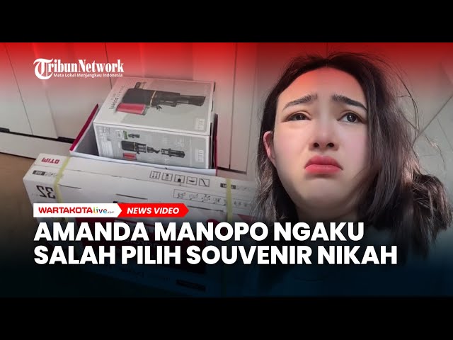 Amanda Manopo Bingung, Ngaku Salah Pilih Souvenir Pernikahan