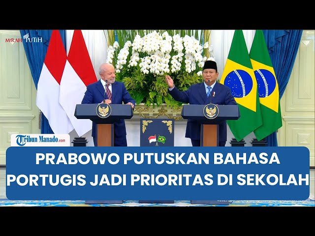 Presiden Prabowo Putuskan Bahasa Portugis Jadi Prioritas di Sekolah, Kita Ingin Hubungan Lebih Baik