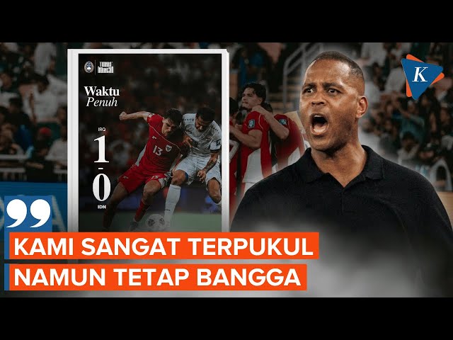 Reaksi Patrick Kluivert Usai Timnas Indonesia Kalah dari Irak dan Tak Lolos Piala Dunia