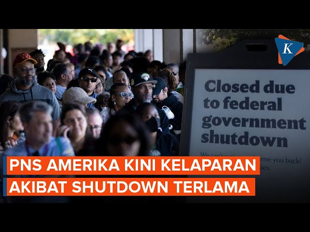 Derita PNS Amerika Saat Shutdown, Tak Punya Uang buat Beli Makan