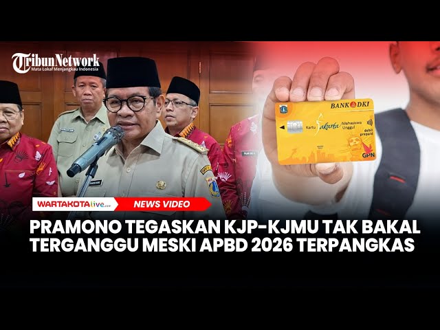 Gubernur Pramono Pastikan Efisiensi Anggaran Tidak Berlaku untuk Kartu Jakarta Pintar dan KJMU