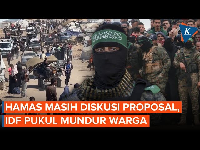Nasib Proposal Belum Jelas, Warga Gaza Terus Dipukul Mundur Israel