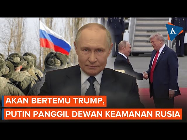 Usai Bertelepon dengan Trump, Putin Kumpulkan Dewan Keamanan Rusia